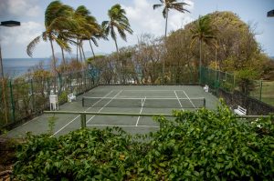 Tennis on Young Island