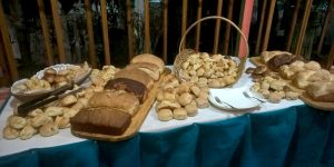 Freshly baked bread at Young Island